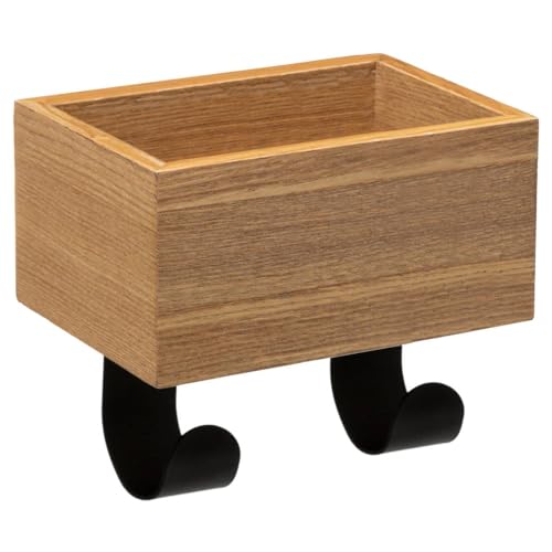 5five - kleiderhaken 2 köpfe leer Tasche Holz von 5 five simply smart
