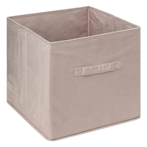 5five - korb samt 31x31cm "mix n modul" leinen von 5 five simply smart