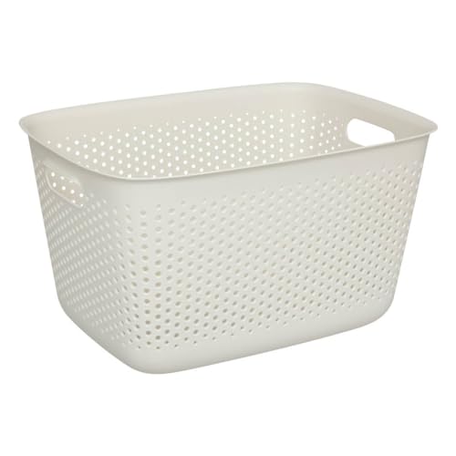 5five - korb "tila" 17l grau aus kunststoff 5five - korb "tila" 17l grau aus kunststoff von 5 five simply smart