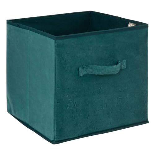 5five - korb velours 31x31cm "mix n modul" blau 5five - korb velours 31x31cm "mix n modul" blau von 5 five simply smart