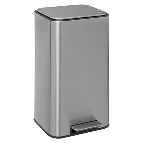 5five - metall-pedalabfalleimer 30l "safir" edelstahl von 5 five simply smart