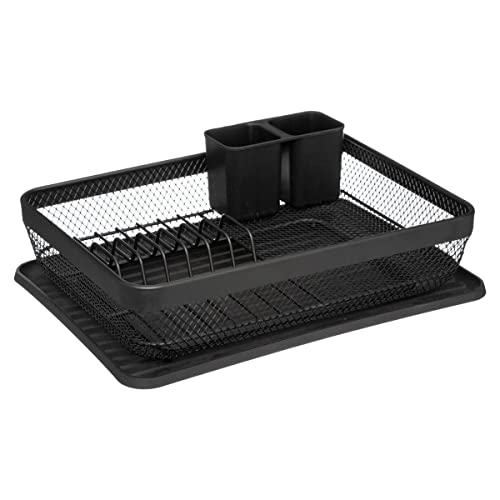 5five - metallabtropfgestell mit schwarzem "mayaj"-tablett von 5 five simply smart