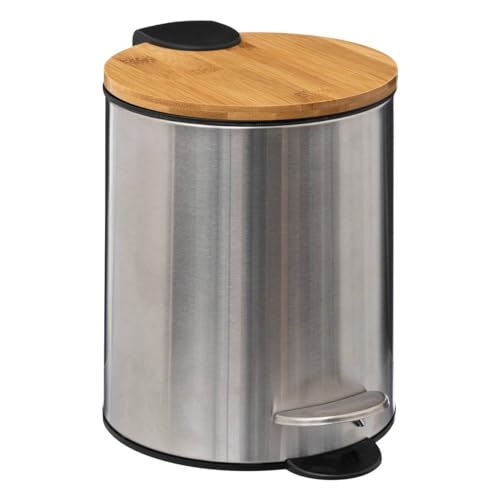5five - mülleimer Metall Soft Close 3l Bambus Metall von 5 five simply smart