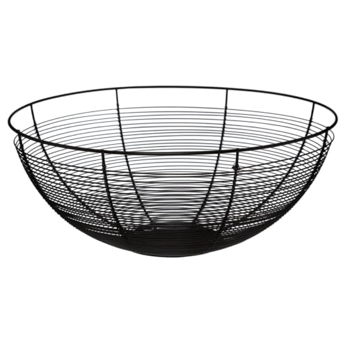 5five - papierkorb 32cm aus schwarzem eisen von 5 five simply smart