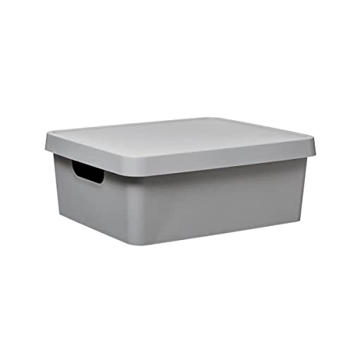 5five - plastikbox 11l matt grau von 5 five simply smart