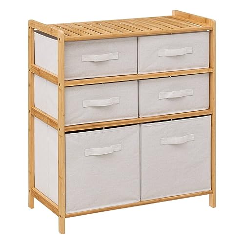 5five - regalmöbel mit 6 körben Tidy Box Bambus von 5 five simply smart