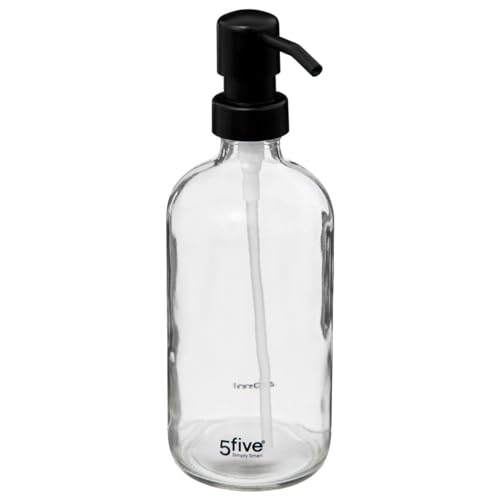 5five - seifenspender 450ml transparent von 5 five simply smart