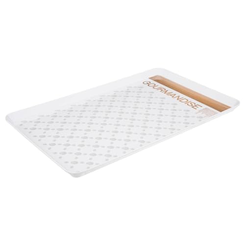 5five - tablett 45x30cm "scandinave nature" weiß von 5 five simply smart