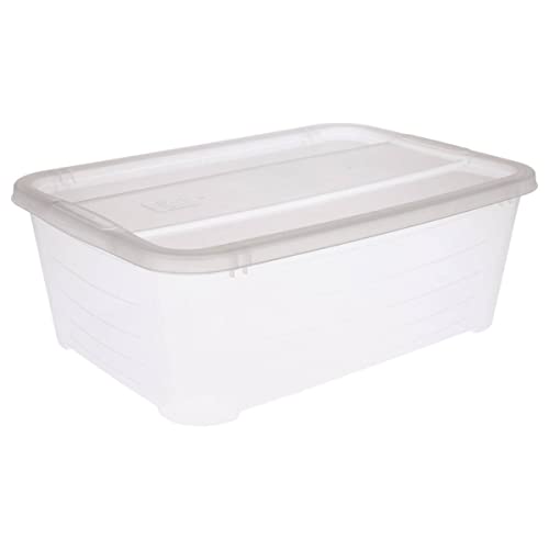 5five - transparente plastikbox 11l "store n box" von 5 five simply smart