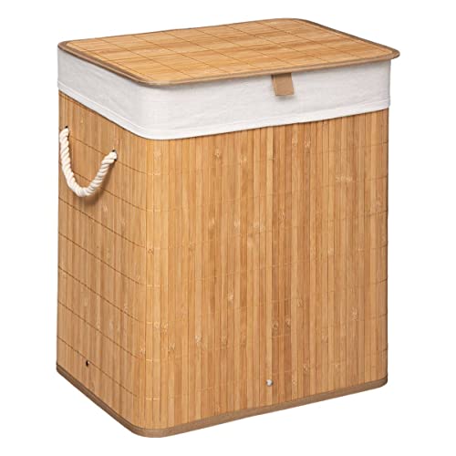 5five - wäschekorb 60l bambus von 5 five simply smart