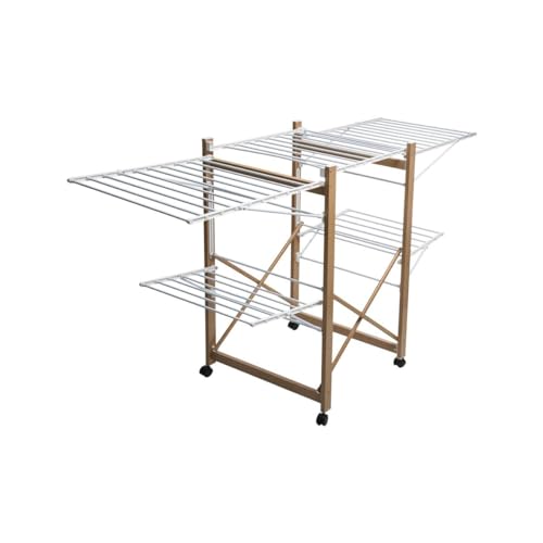 5five - wäscheständer 4 räder 27m von 5 five simply smart