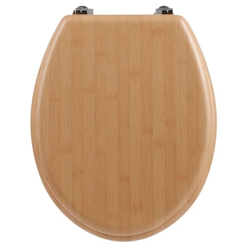 5five - wc-sitz mit bambus-effekt aus holz von 5 five simply smart