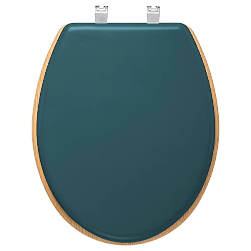 5five - wc-sitz "modern color" petrolblau aus holz von 5 five simply smart