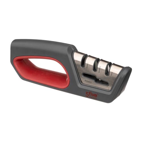 5five - zeiger mit 4 funktionen grau-rot von 5 five simply smart