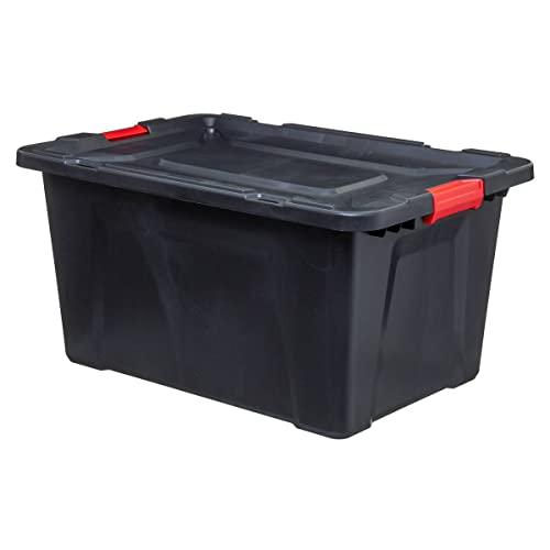 5five - plastikbox 100l "store n box" schwarz von 5 five simply smart