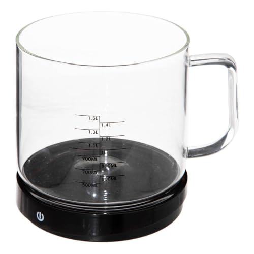 FIVE Digitale Dosierwaage, Glas, Schwarz von 5 five simply smart