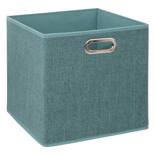 Five - Scatola portaoggetti, 31 x 31 x 31 x 31 cm, colore: Blu von 5 five simply smart