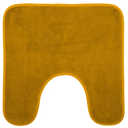 Five WC-Vorleger, Memory-Schaum, Gelb, 48 x 48 cm von 5 five simply smart