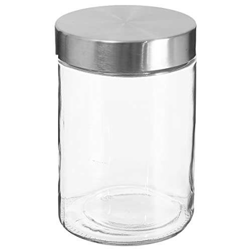 Generico Barattolo in vetro + acciaio INOX 1,2 L von 5 five simply smart