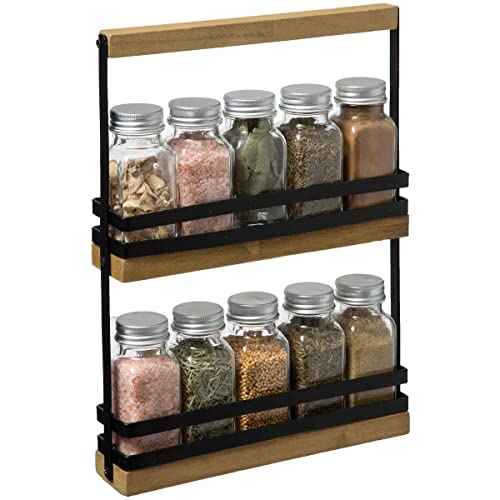 5 FIVE x10 wooden spice jar with spices included von 5 five simply smart