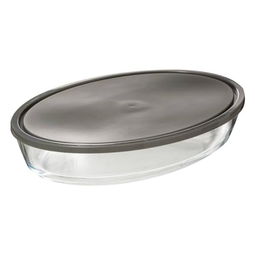 Ovale schale mit silikondeckel 35x 24 cm "keepeat" - 5 five simply smart von 5 five simply smart