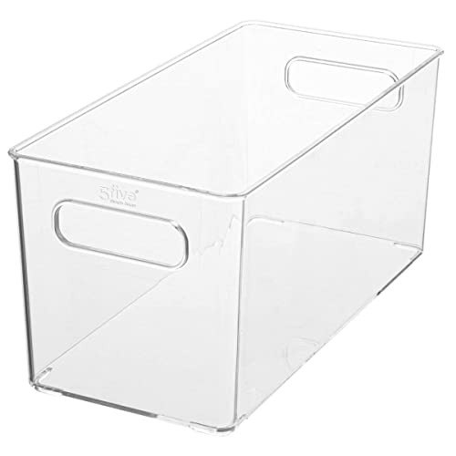 Plastikkorb 15x31 cm "selena" transparent - 5 five simply smart von 5 five simply smart