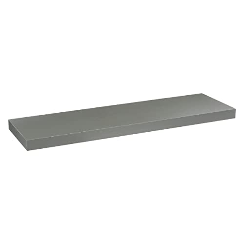 Five Wandregal, schwimmend, Farbe Grün-Grau, Länge 80 cm, unsichtbare Befestigungen von 5 five simply smart