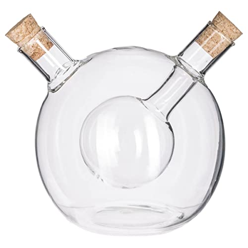 2 in 1 Flasche Öl & Essig, kugelförmig, 9 cm von SG Secret de Gourmet