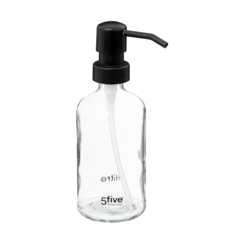 5five - seifenspender 250ml transparent von 5 five simply smart