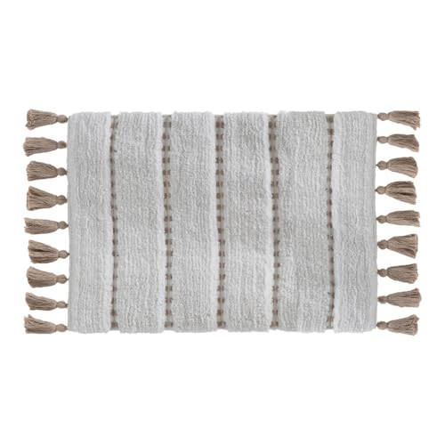 Teppich Baumwolle Pom-pom Taupe 50 x 75 von 5 five simply smart