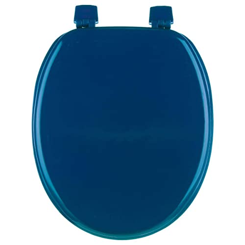 Wc-Sitz colorama Marineblau aus lackiertem Holz - 5 five simply smart von 5 five simply smart