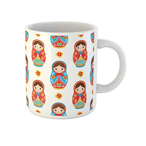Kaffee Tasse 330Ml, Bunte Süße Matroschka Traditionelle Russische Puppe Nistende Babuschka Matreshka Retro Tasse Personalisierte Bedruckt Tee Tasse, Für Vatertagsgeschenk, Kaffee, Milch Kaffee Tasse 330Ml, Bunte Süße Matroschka Traditionelle Russische Puppe Nistende Babuschka Matreshka Retro Tasse Personalisierte Bedruckt Tee Tasse, Für Vatertagsgeschenk, Kaffee, Milch von 501