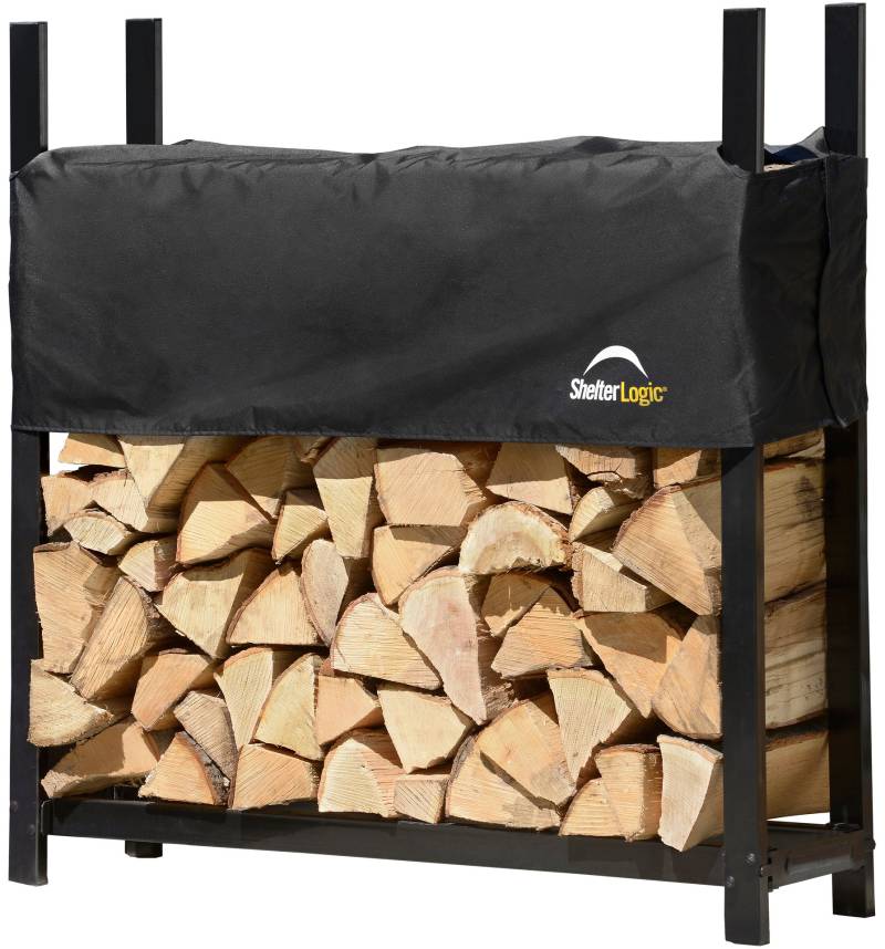 Kaminholzregal mit Cover von 50Nrth