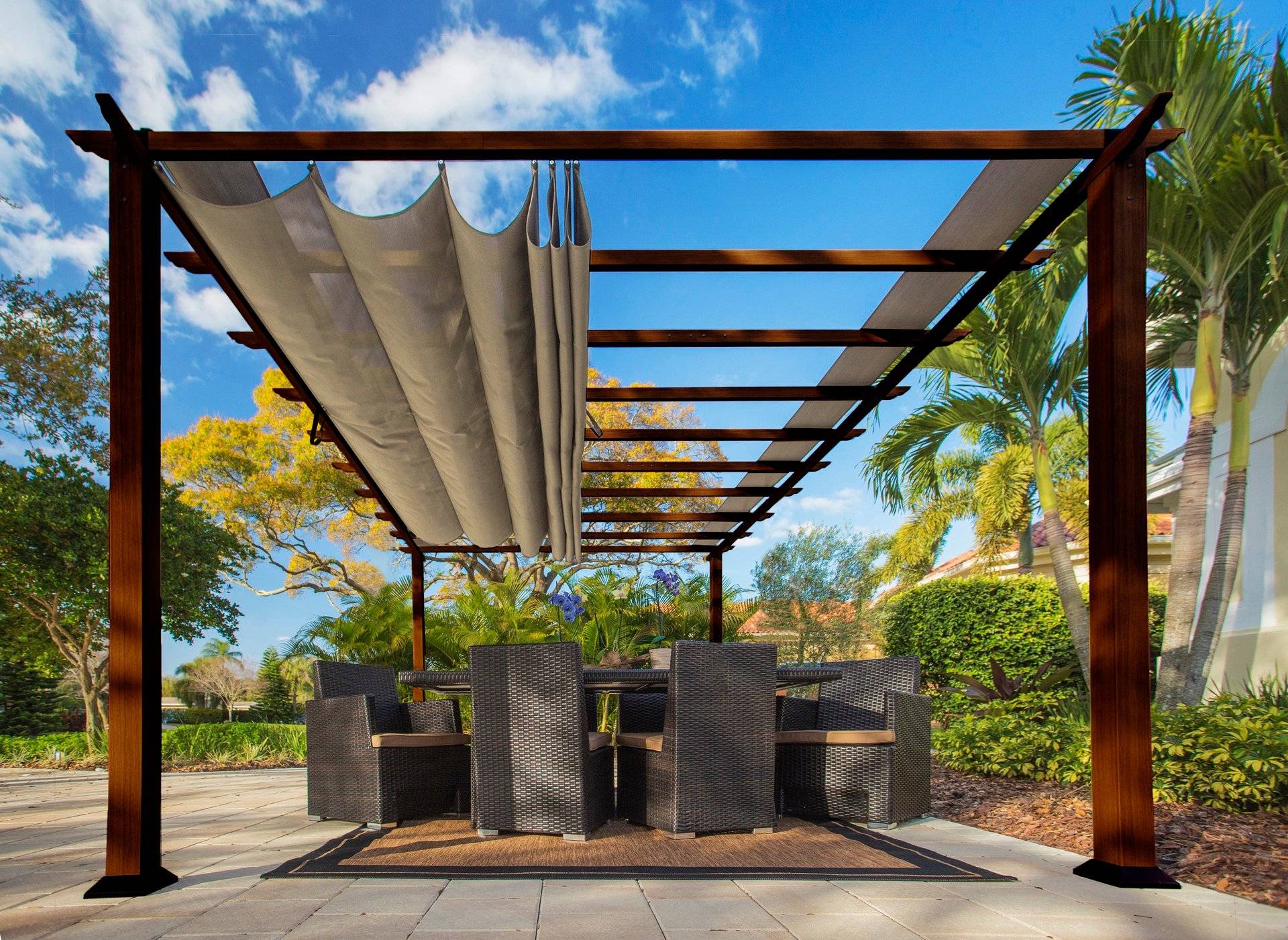 Pavillon Florenz 350 x 505 x 236cm von 50Nrth