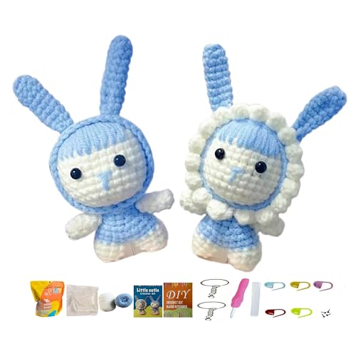 51buyoutgo 2-teiliges Häkelset für Anfänger – Starter-Set mit Hakengarn, komplettes DIY-Basteln für Erwachsene, Jugendliche und Kinder, einfache Projekte und Schritt-für-Schritt-Video-Tutorials 51buyoutgo 2-teiliges Häkelset für Anfänger – Starter-Set mit Hakengarn, komplettes DIY-Basteln für Erwachsene, Jugendliche und Kinder, einfache Projekte und Schritt-für-Schritt-Video-Tutorials von 51buyoutgo