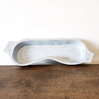 Tablett Im Shabby Chic Look, Dekor in Hellem Blau von 521Gemini