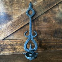 Vintage Homco Gothic Kerzenleuchter Metall Dungeon Dekor von 521geminiCuriosities