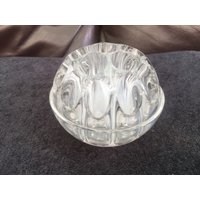 Vintage Große Gewölbte Glasblume Frosch Vintage Große Gewölbte Glasblume Frosch von 5426408