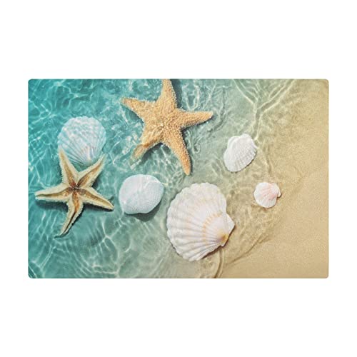 550 Trocknen Von Teller Meeresstrand-Seestern Hitzebeständige Matte Mit Aufhängeöse Abtropf Unterlage Wiederverwendbar Trockenmatte Für Spüle Küche Tischplatte 41X46Cm von 550