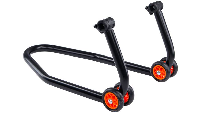 Bike Lift Creator Vorderradständer, Bike Lift Rollenfarbe: Neonorange, Bike Lift Aufnahme: Adapter für Radialbremse von Bike Lift