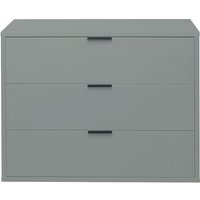 Kommode Erna 81x45x67 Pinie Green matt Lack 14719 von 58 AUFM KESSEL