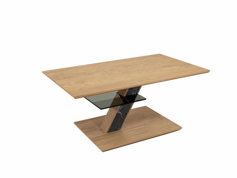 58 aufm Kessel Couchtisch Funktionstisch Cody auf Rollen 100x47x60 Massivholzfurnier Wildeiche (inkl. Lieferung bis in die Wohnung, 1-St., Lieferung bis Verwendungsstelle), stufenlos höhenverstellbar Tischplatte Massivholzfurnier auf Rollen von 58 aufm Kessel