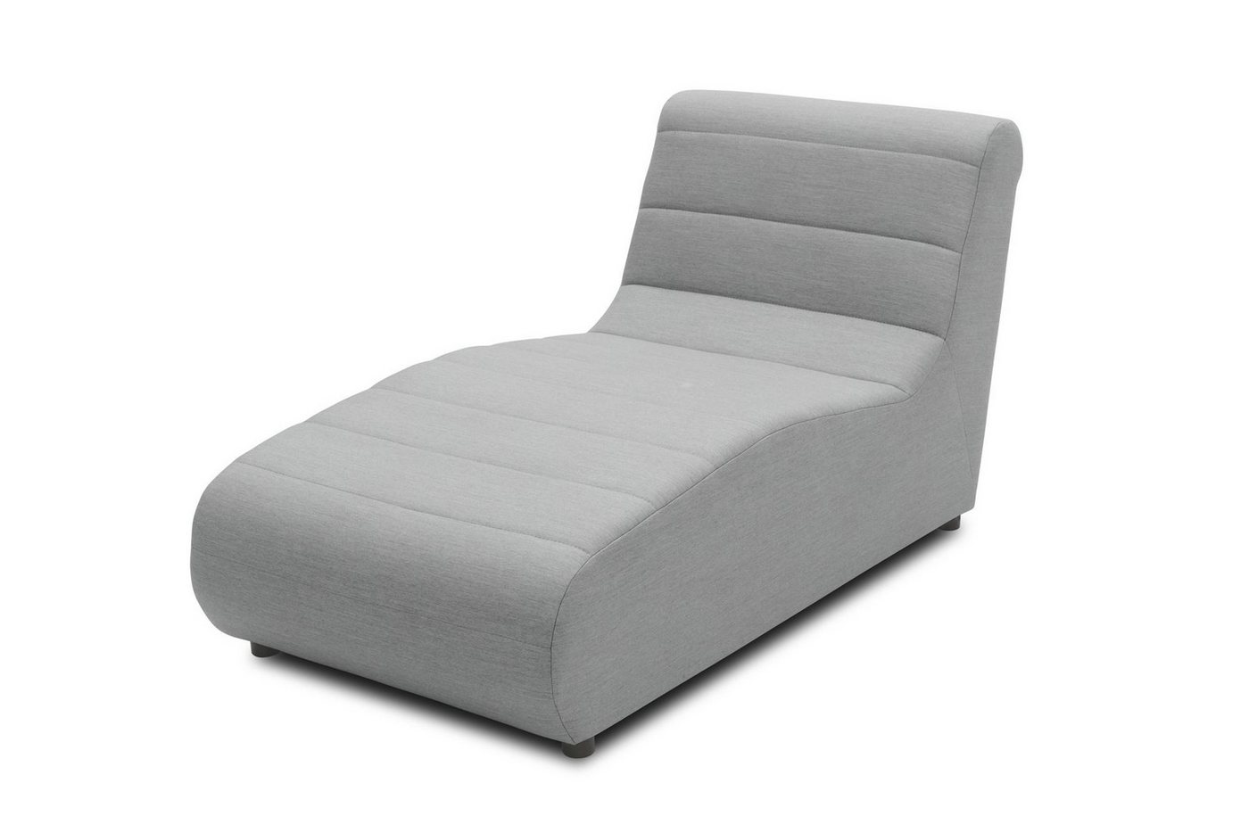 58 aufm Kessel Gartenliege Gartenlounge Longchair Boudicca 73x80x152 mit Outdoorbezug in silber, inkl. Versand, 1 St., Lieferung bis Verwendungsstelle, Polster aus Quick-Dry Schaum mit einem wasserbweisende Outdoorbezug von 58 aufm Kessel