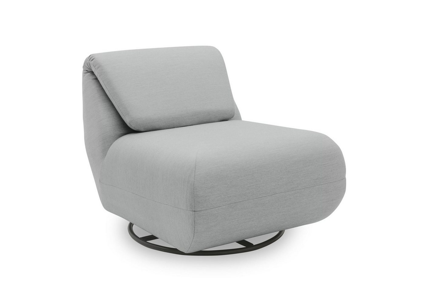 58 aufm Kessel Gartenlounge-Sessel Gartenlounge Relaxsessel 1 Branwen 68x67x88 mit Outdoorbezug in silber (inkl. Versand, 1-St., Lieferung bis zur Haustür), Polster aus Quick-Dry Schaum mit einem wasserbweisenden Outdoorbezug von 58 aufm Kessel