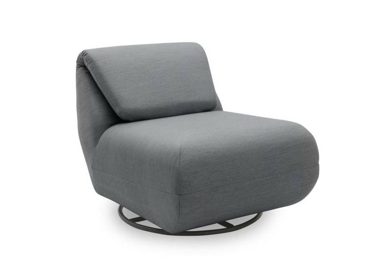 58 aufm Kessel Gartenlounge-Sessel Gartenlounge Relaxsessel 2 Branwen 68x67x88 Outdoorbezug in dunkelgrau (inkl. Versand, 1-St., Lieferung bis zur Haustür), Polster aus Quick-Dry Schaum mit einem wasserbweisenden Outdoorbezug von 58 aufm Kessel