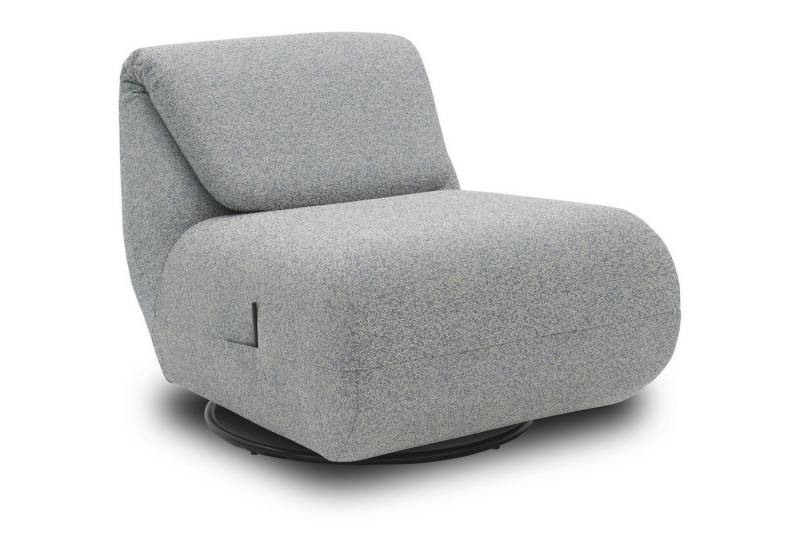 58 aufm Kessel Gartenlounge-Sessel Gartenlounge Relaxsessel 2 Branwen 68x67x88 mit Outdoorbezug in blau (inkl. Versand, 1-St., Lieferung bis zur Haustür), Polster aus Quick-Dry Schaum mit einem wasserbweisenden Outdoorbezug von 58 aufm Kessel