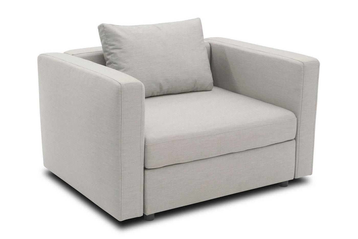 58 aufm Kessel Gartenlounge-Sessel Gartenlounge Relaxsessel Bozhana mit Outdoorbezug in silber 58 aufm Kessel Gartenlounge-Sessel Gartenlounge Relaxsessel Bozhana mit Outdoorbezug in silber von 58 aufm Kessel