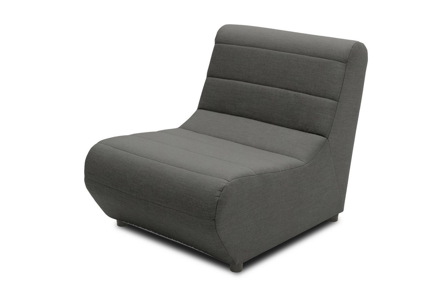 58 aufm Kessel Gartenlounge-Sessel Gartenlounge Sessel Boudicca 73x80x102 mit Outdoorbezug in anthrazit (inkl. Versand, 1-St., Lieferung bis zur Haustür), Polster aus Quick-Dry Schaum mit einem wasserbweisende Outdoorbezug von 58 aufm Kessel