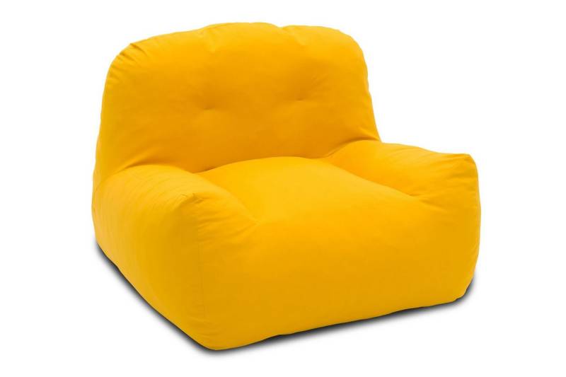 58 aufm Kessel Gartenlounge-Sessel Gartenlounge Sessel Branizlawa 103x71x102 mit Outdoorbezug in gelb von 58 aufm Kessel