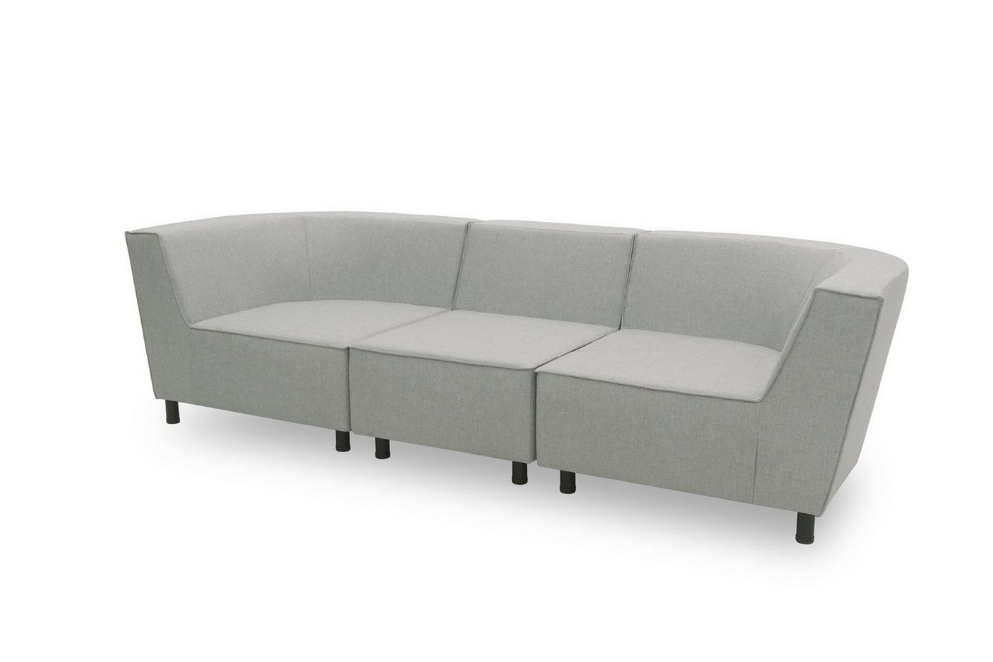 58 aufm Kessel Gartensofa Gartenlounge Sofa 3-Sitzer Brandie 279x77x103 mit Outdoorbezug silber, inkl. Versand 3 Teile, Polster aus Quick-Dry Schaum mit einem wasserbweisenden Outdoorbezug 58 aufm Kessel Gartensofa Gartenlounge Sofa 3-Sitzer Brandie 279x77x103 mit Outdoorbezug silber, inkl. Versand 3 Teile, Polster aus Quick-Dry Schaum mit einem wasserbweisenden Outdoorbezug von 58 aufm Kessel